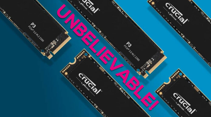 Crucial P3 - Unbelievable Price!