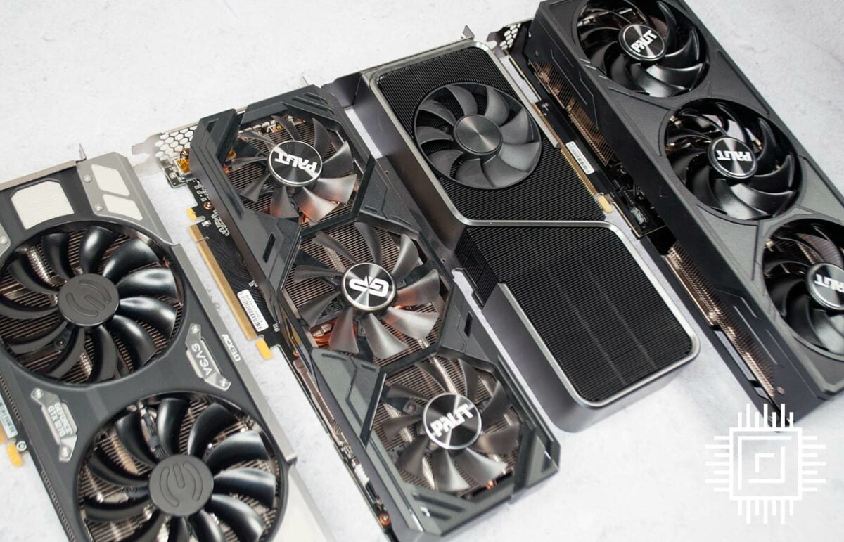 RTX 4070 vs. RTX 3070 Ti vs. RTX 2070 Super vs. GTX 1070 Ti