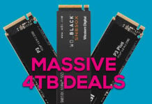 Massive 4TB SSD Deals