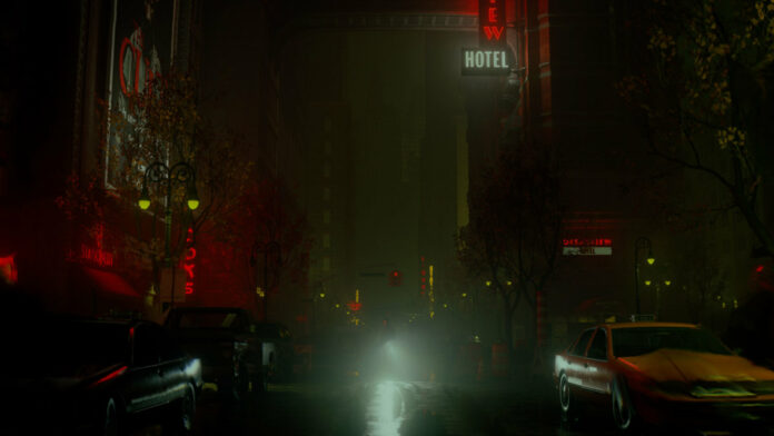 Alan Wake 2 City Streets