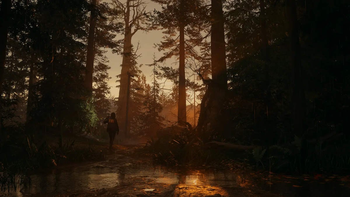 Alan Wake 2 primordial forest