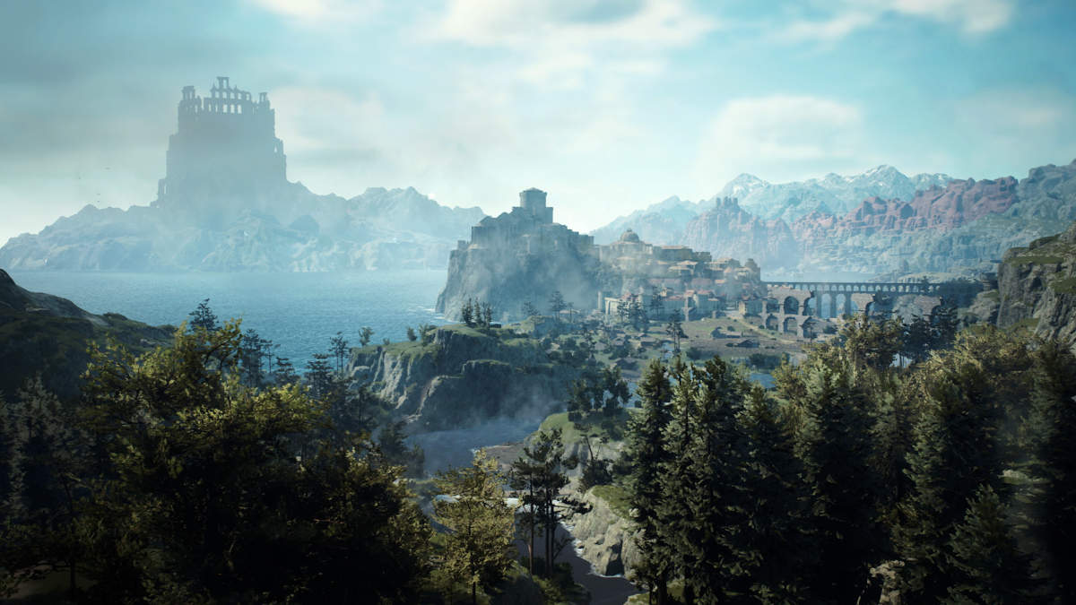 Dragons Dogma Fantasy Environment