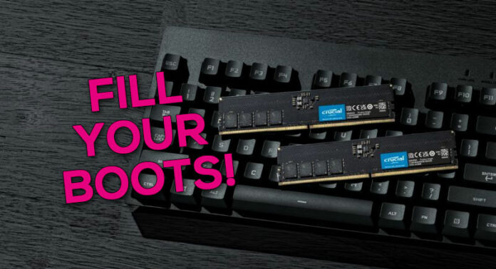 DDR5 - Fill Your Boots!