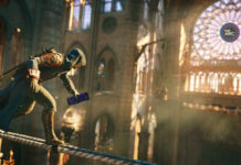 Arno Victor Dorian, Assassin's Creed Unity protagonist inside Notre-Dame de Paris Cathedral