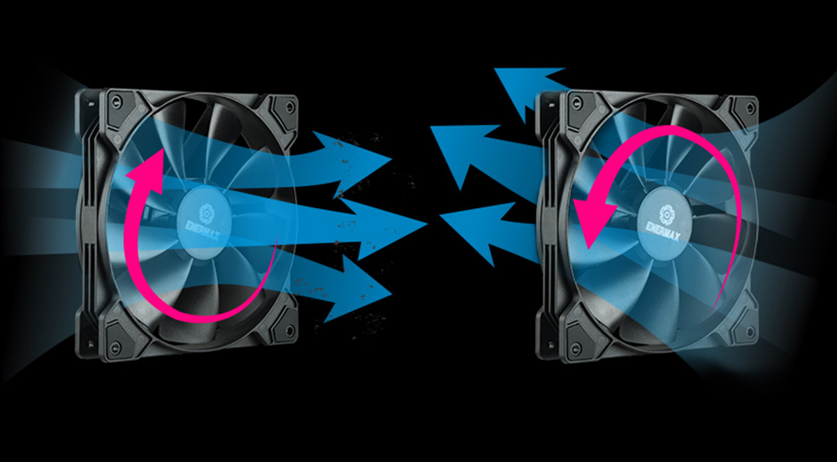 REVOLUTION D.F. X Dust Free Fan Tech