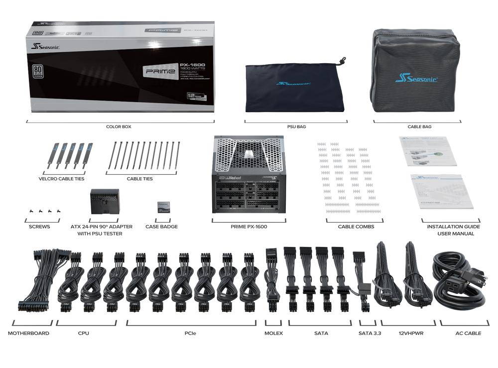 Seasonic Prime PX - Bundle