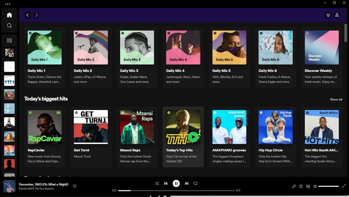 Spotify overhauls desktop app with fresh new look and design | Club386