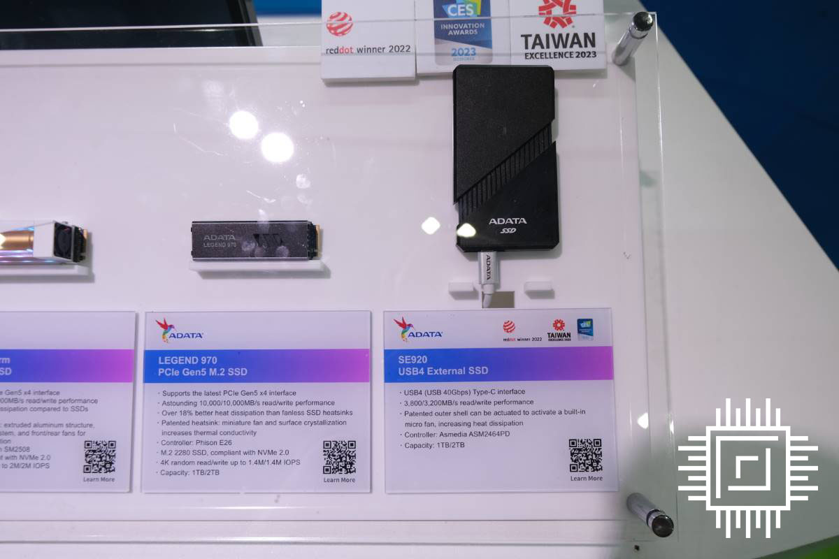 14GB/s PCIe Gen 5 SSDs Debut at Computex With Bulky Coolers