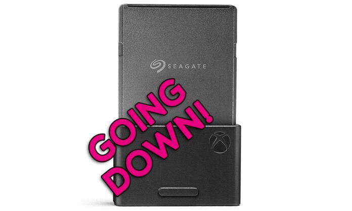 Seagate Storage Expansion Card - Going Down!