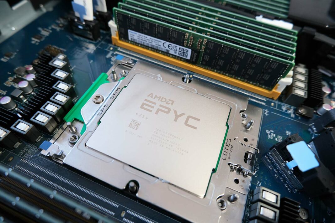 Amd Python AMD Epyc 9684X and 9754 CPU review: in over 20 years, the fastest chips ...