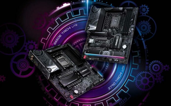 ASRock Taichi Lite series of motherboard featuring only the important hardware bit