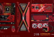 Asus ROG Evangelion EVA-02 Edition Hardware