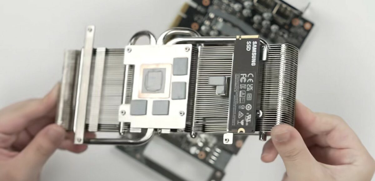 Asus RTX 4060 Ti heatsink