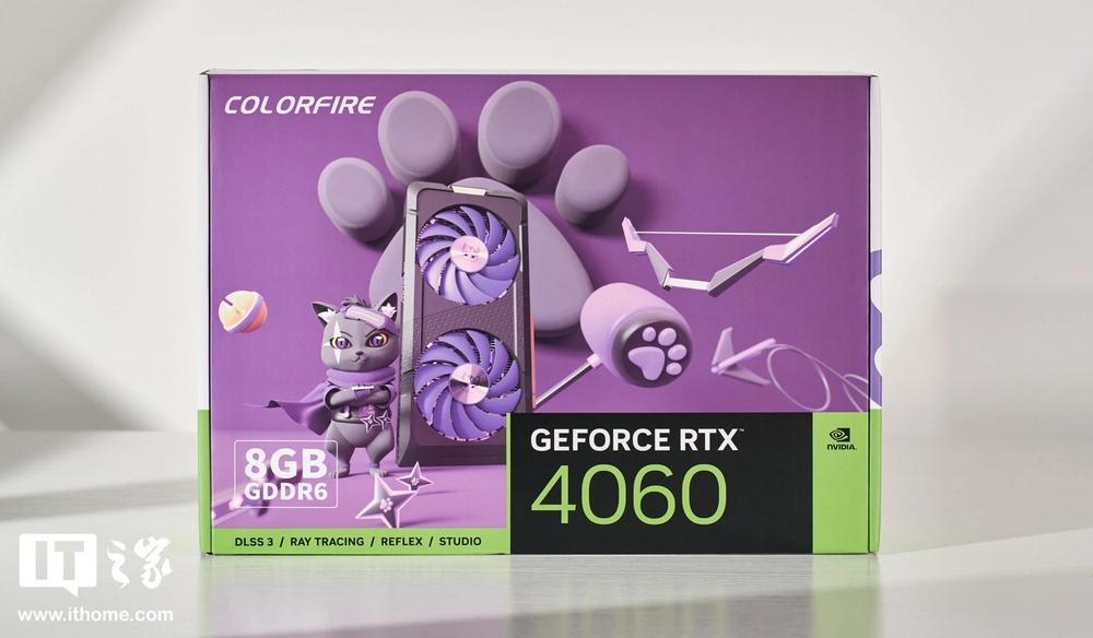Colorful RTX 4060 Meow - Black box