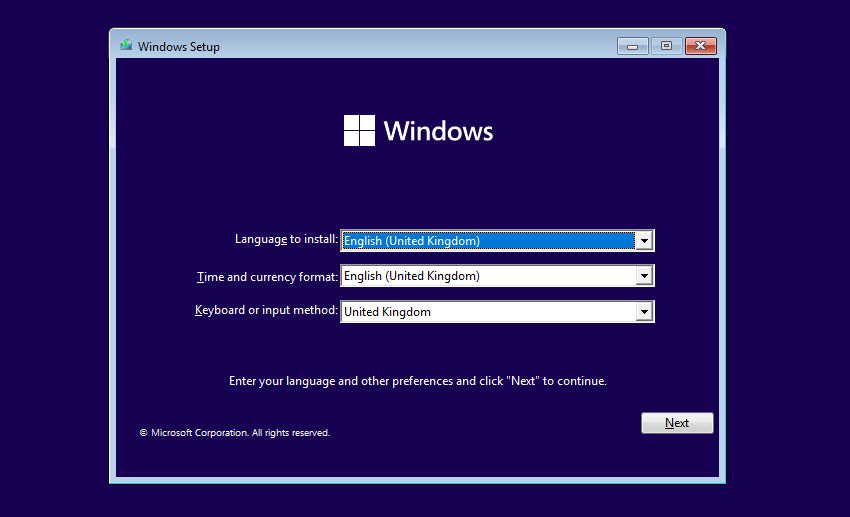 Installing Windows 02