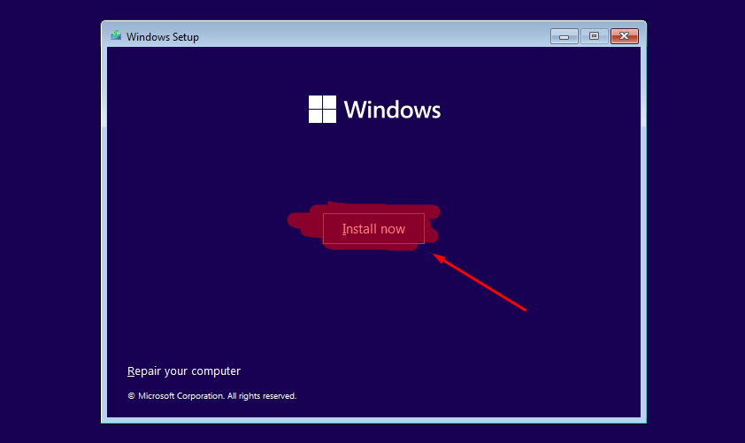 Installing Windows 03