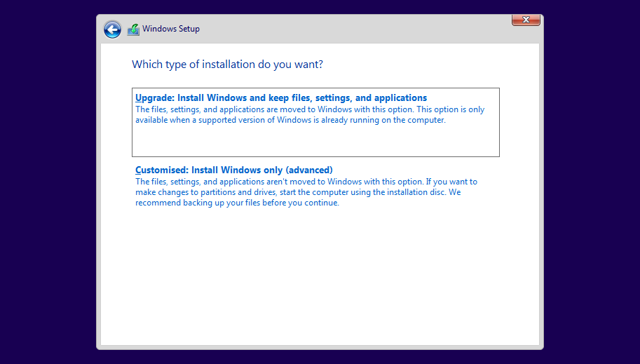 Installing Windows 06