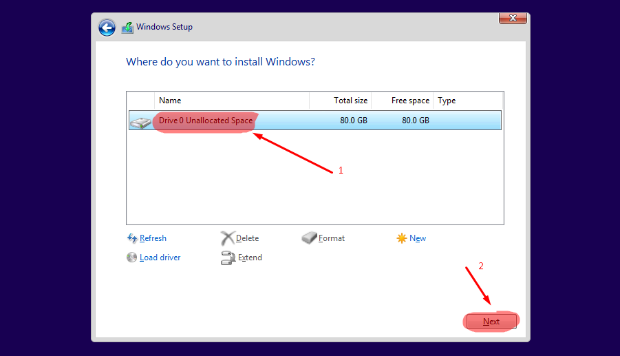 Installing Windows 09