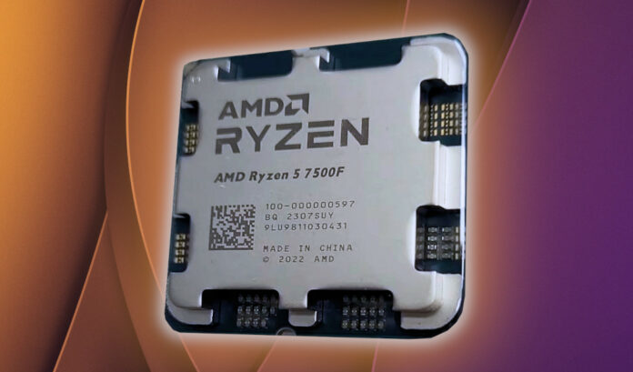 AMD Ryzen 5 7500F 6-core CPU without integrated GPU