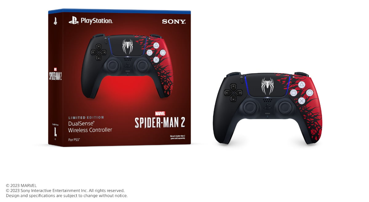 Sony DualSense Wireless Controller Marvel’s Spider-Man 2 Limited Edition |  Shop Now