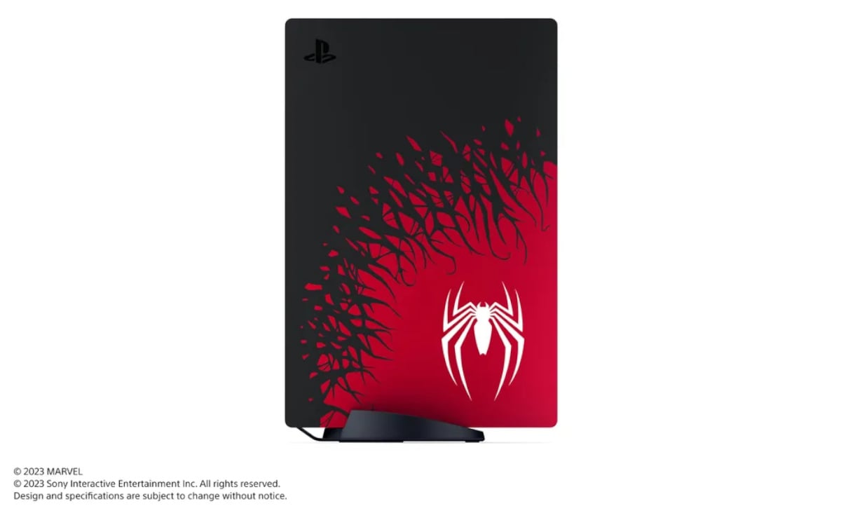 Spidey Faceplate Left