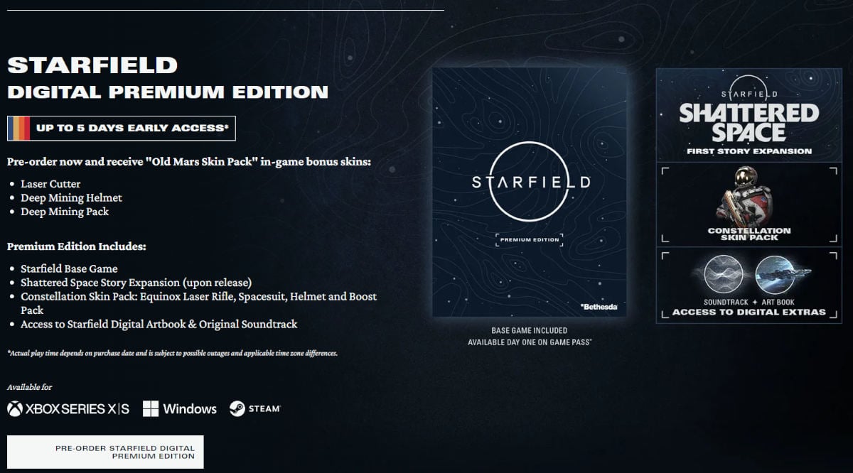 Starfield Premium Edition