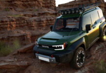 Toyota Landcruiser EV concept