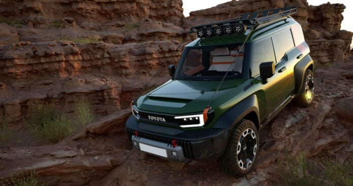 Toyota Landcruiser EV concept Toyota Landcruiser EV concept