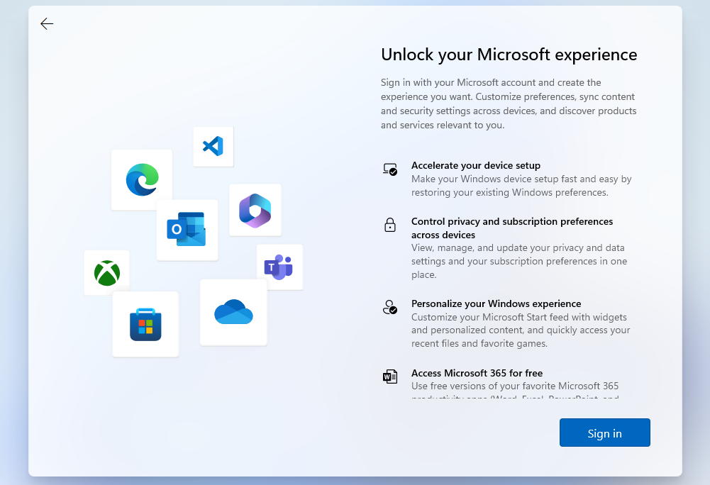 Unlock your Microsoft experience