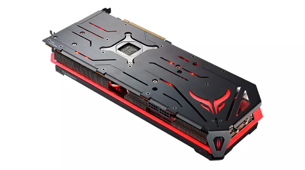 AMD 7800 XT Red Devil Back