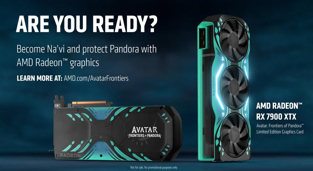 AMD Radeon RX 7900 XTX Avatar Frontiers of Pandora Edition