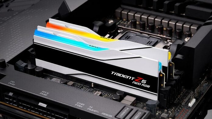 G.Skill Trident Z5 Neo RGB DDR5 memory for AM5