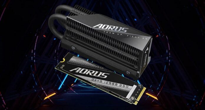 Gigabyte AORUS Gen 5 12000 M.2 SSD