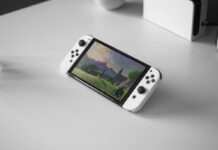 Nintendo Switch OLED by victor-carvalho via unsplash