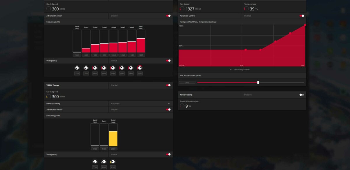 RX 570 - Tunning