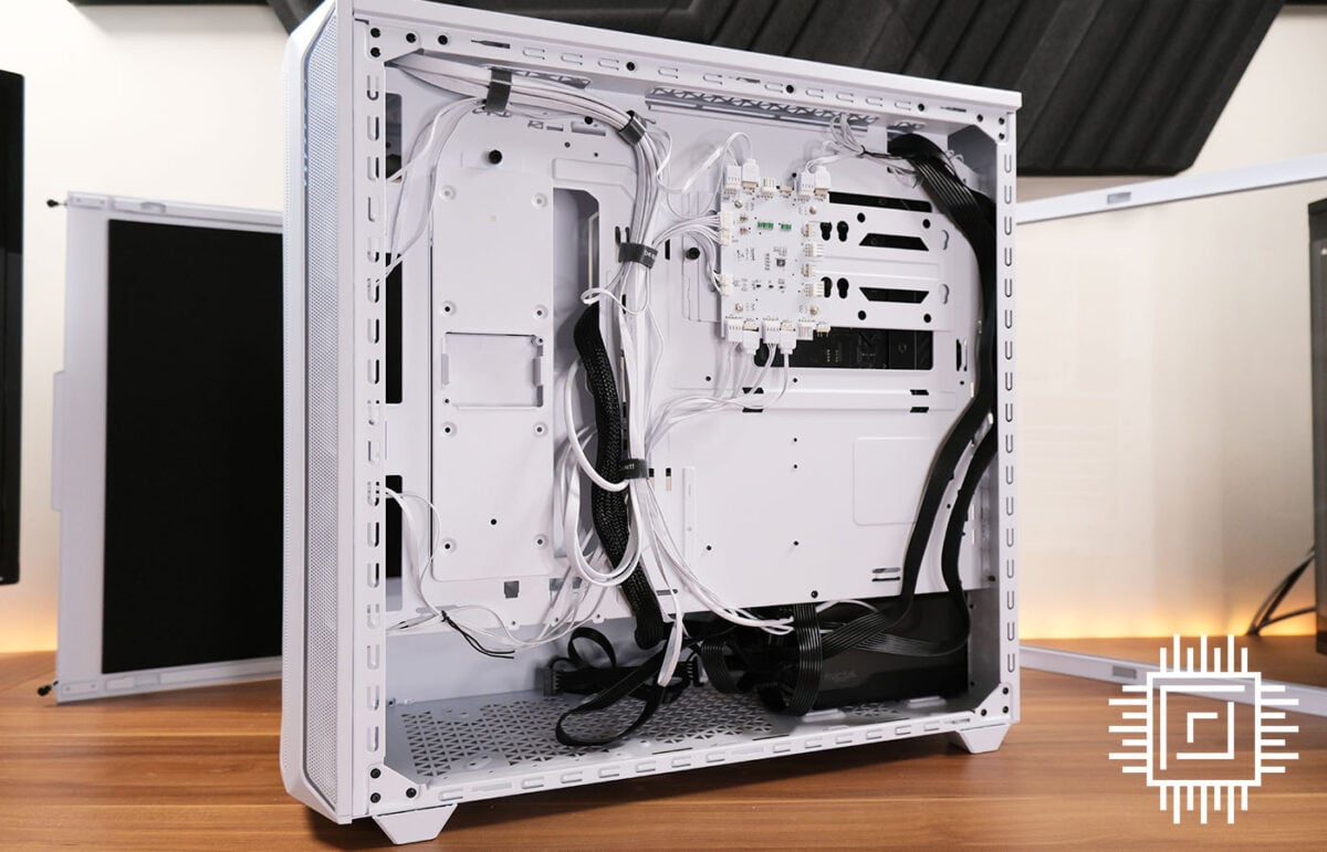 Silent Base 800 FX - cable management