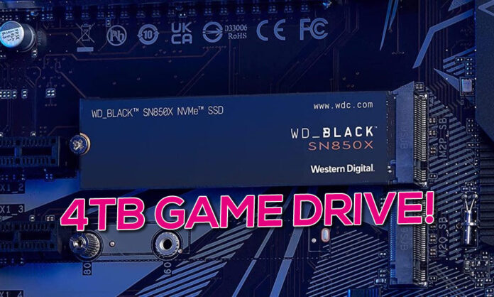4TB SN850X Game Drive! 4TB SN850X Game Drive!