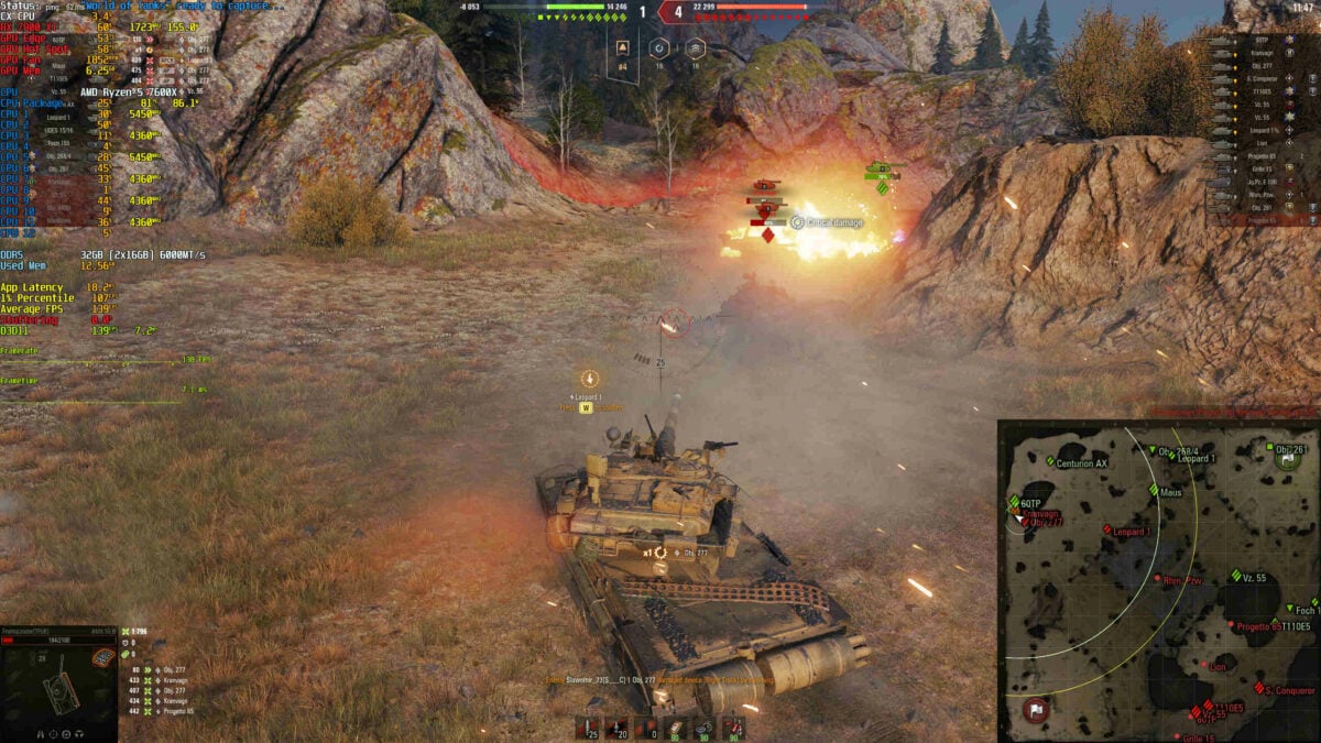 World of Tanks - In game