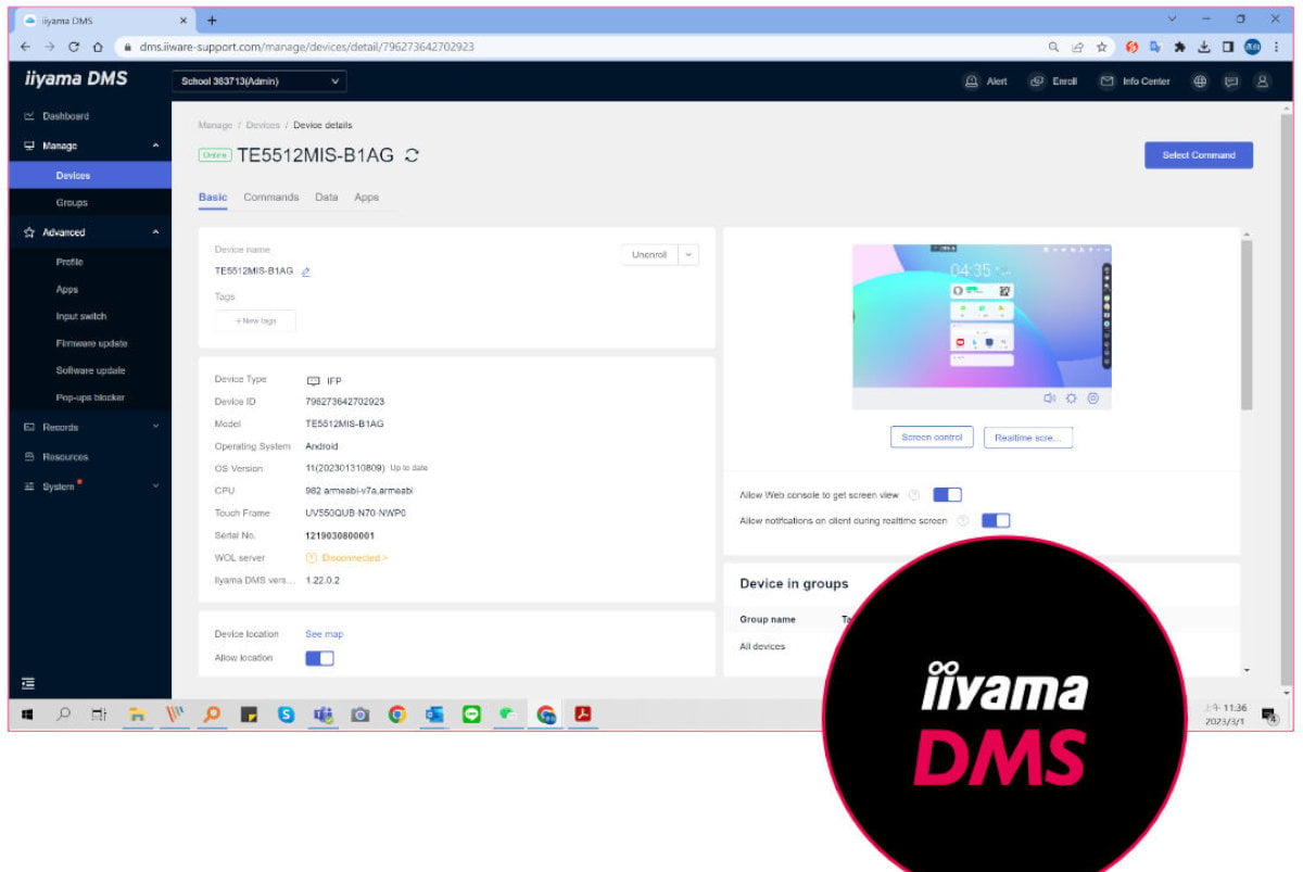 iiyama dms