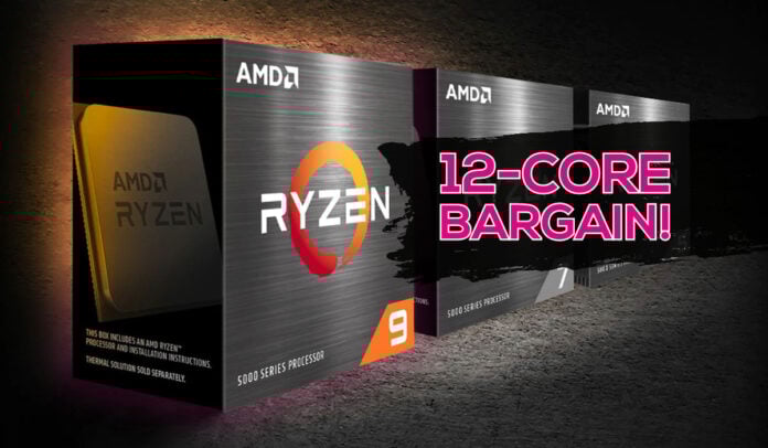 Ryzen 9 5900X - 12-core bargain!