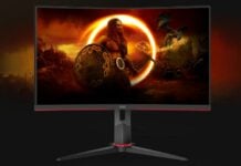 AOC CQ27G2S QHD 165Hz gaming monitor