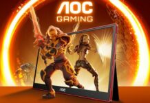 AOC Gaming 16G3 portable monitor