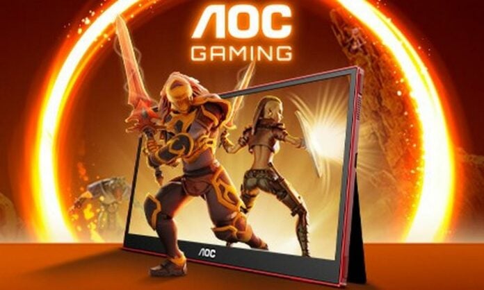 AOC Gaming 16G3 portable monitor