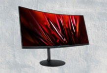 Acer XZ342CU S3 ultrawide monitor