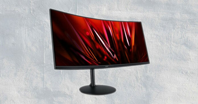 Acer XZ342CU S3 ultrawide monitor