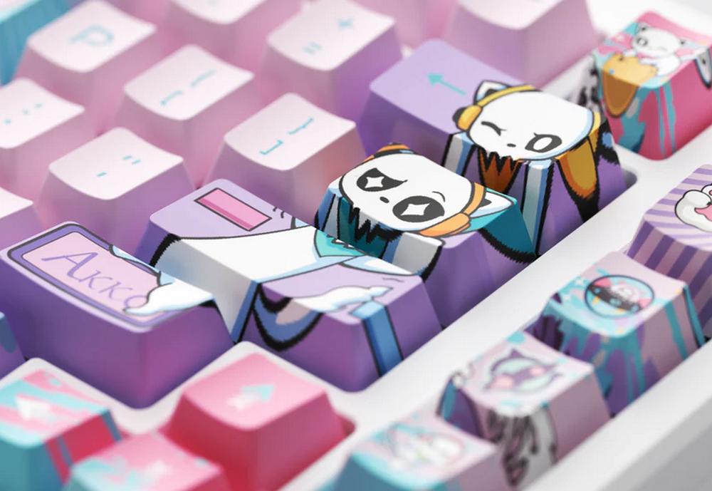 Akko 7th Anniversary Mod 007 PC - Keycaps