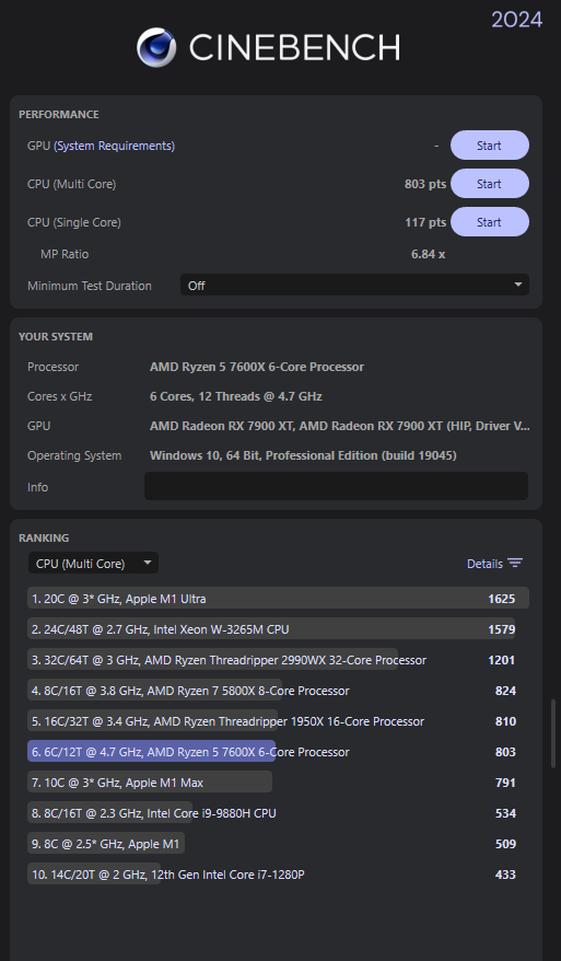 Cinebench 2024 Multi-Core