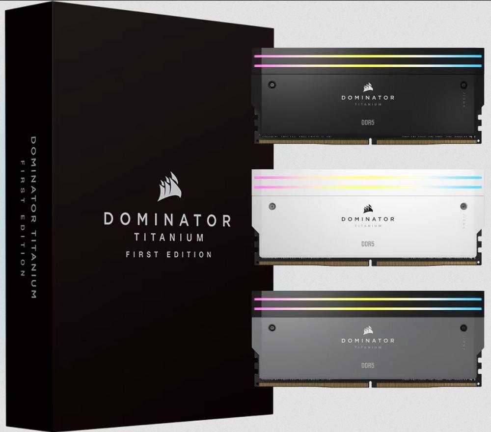 Corsair Dominator Titanium DDR5 - Colours