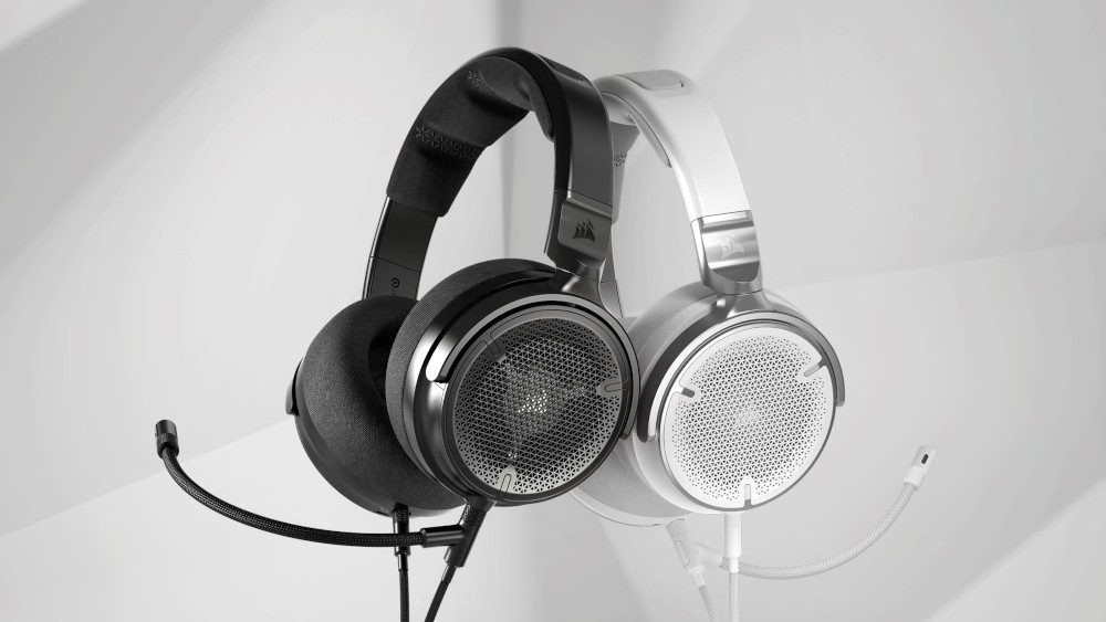 Corsair unleashes Virtuoso Pro wired gaming headset with removable mic and  headband | Club386