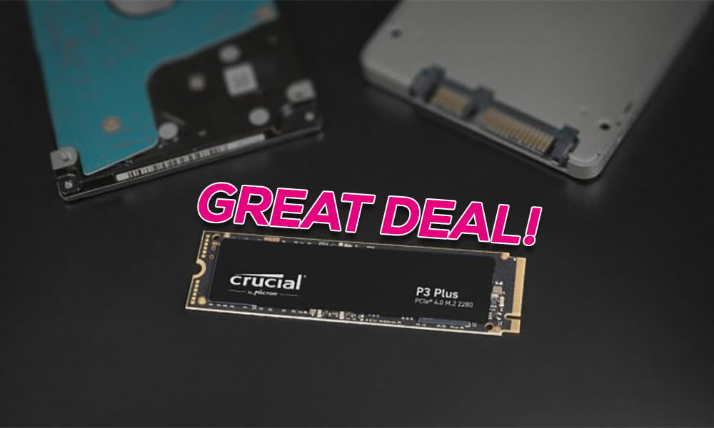 Deal of the day: this 2TB Crucial P3 SSD is a no-brainer upgrade at  lowest-ever price